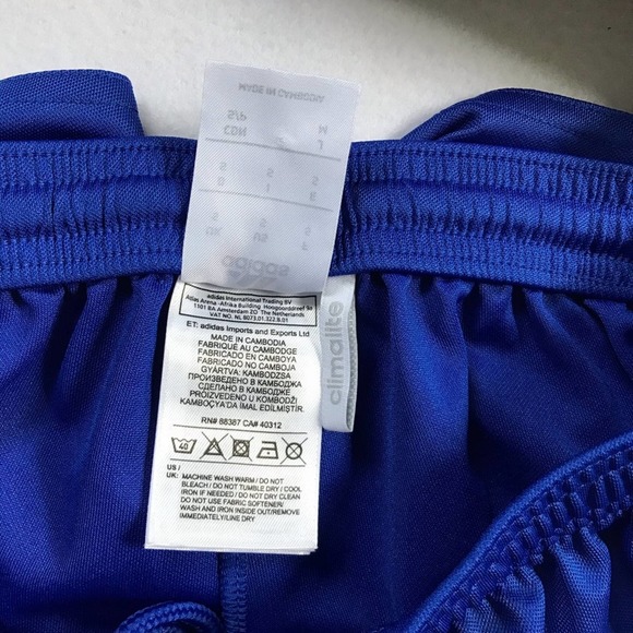 ❌SOLD❌ Adidas NWT Blue Performance Climalite Short Men S - Picture 6 of 7